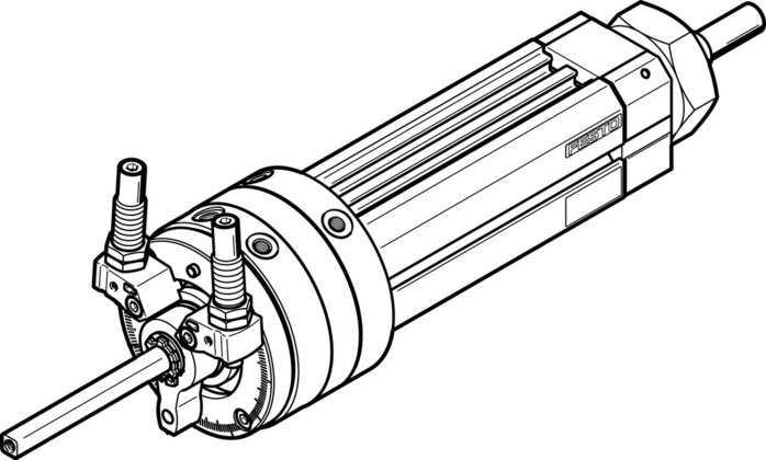 Exemplarische Darstellung: DSL-16-25-270-CC-A-S2-B (556391)   &   DSL-32-40-270-CC-A-S2-B (556505)   &   DSL-32-100-270-CC-A-S2-B (556523)  & ...